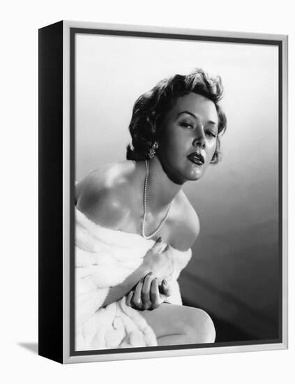 Reglement by Comptes THE BIG HEAT by FritzLang with Gloria Grahame, 1953 (b/w photo)-null-Framed Stretched Canvas