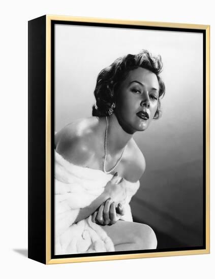 Reglement by Comptes THE BIG HEAT by FritzLang with Gloria Grahame, 1953 (b/w photo)-null-Framed Stretched Canvas