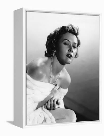 Reglement by Comptes THE BIG HEAT by FritzLang with Gloria Grahame, 1953 (b/w photo)-null-Framed Stretched Canvas