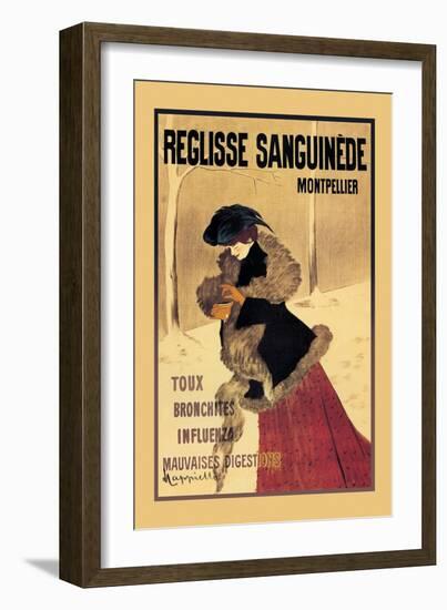 Reglisse Sanguinede-Leonetto Cappiello-Framed Art Print