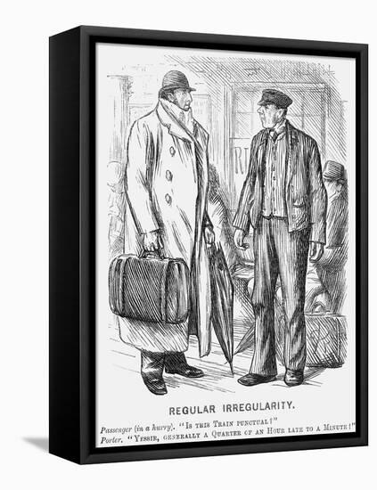 Regular Irregularity, 1878-Charles Samuel Keene-Framed Premier Image Canvas