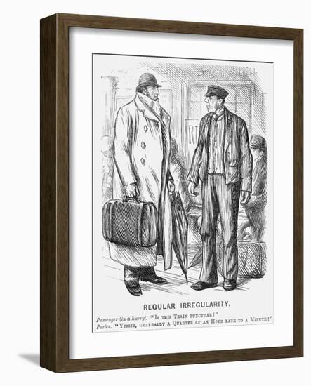 Regular Irregularity, 1878-Charles Samuel Keene-Framed Giclee Print