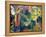 Reh Im Klostergarten, 1912-Franz Marc-Framed Premier Image Canvas