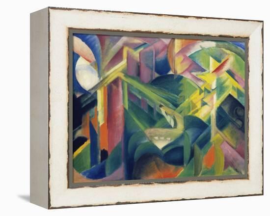 Reh Im Klostergarten, 1912-Franz Marc-Framed Premier Image Canvas