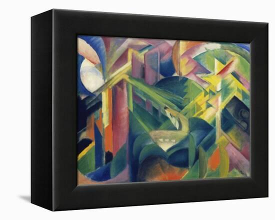 Reh Im Klostergarten, 1912-Franz Marc-Framed Premier Image Canvas