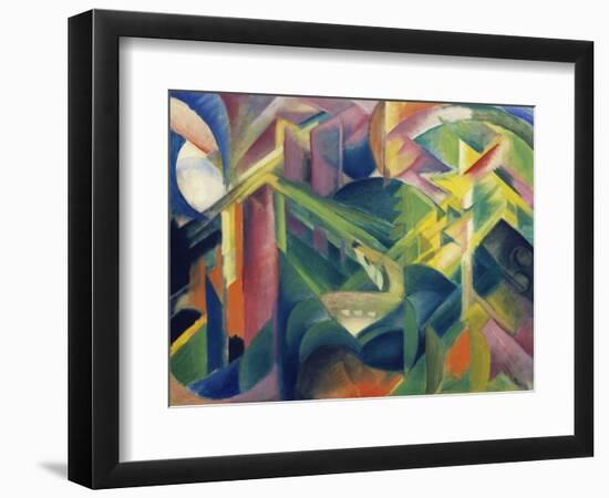 Reh Im Klostergarten, 1912-Franz Marc-Framed Giclee Print