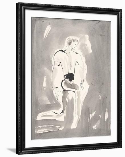 Rehearsal - a Terre-Alan Halliday-Framed Art Print