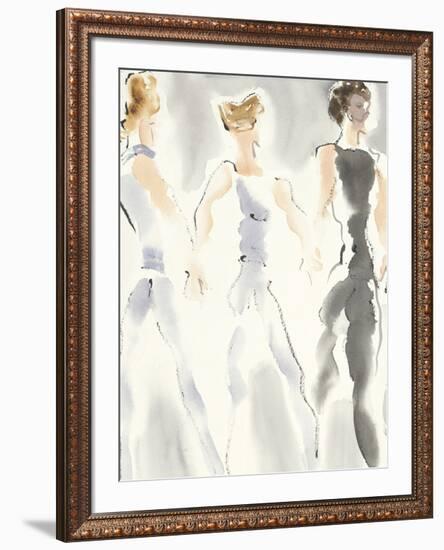 Rehearsal - Corps-Alan Halliday-Framed Art Print