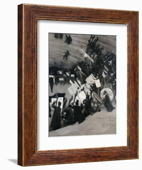 Rehearsal of the Pasdeloupe Orchestra-John Singer Sargent-Framed Giclee Print