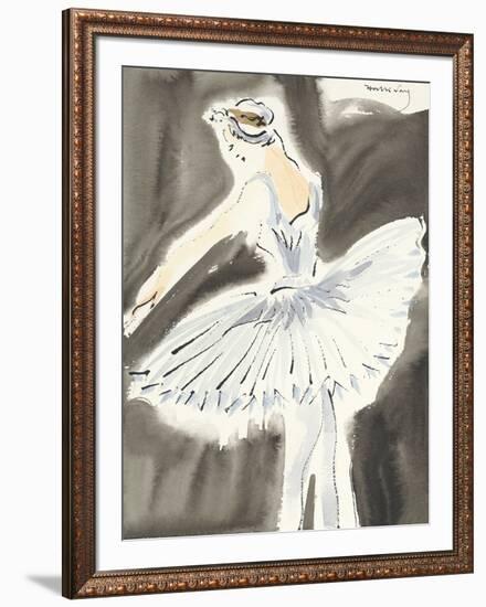 Rehearsal - Prima-Alan Halliday-Framed Art Print