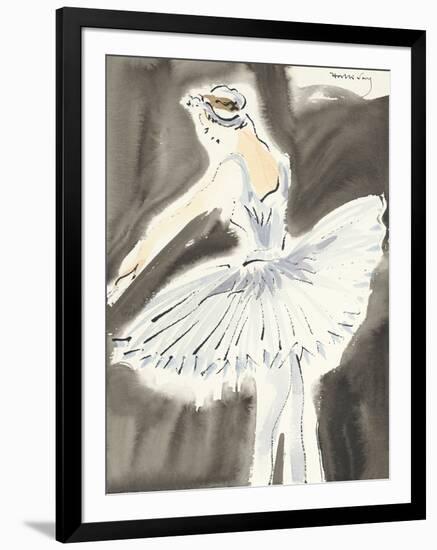 Rehearsal - Prima-Alan Halliday-Framed Art Print