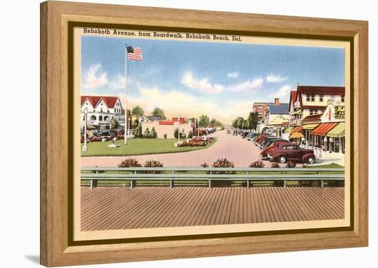 Rehoboth Beach, Delaware-null-Framed Stretched Canvas