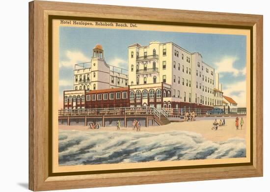 Rehoboth Beach, Delaware-null-Framed Stretched Canvas