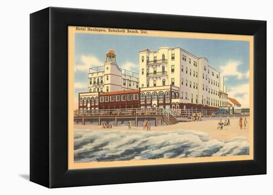 Rehoboth Beach, Delaware-null-Framed Stretched Canvas