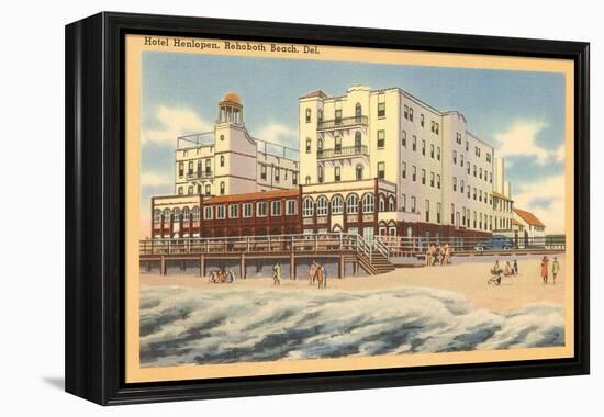 Rehoboth Beach, Delaware-null-Framed Stretched Canvas