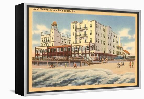 Rehoboth Beach, Delaware-null-Framed Stretched Canvas