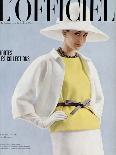 L'Officiel, April 1963 - Tailleur d'André Courrèges-Reichle-Stretched Canvas