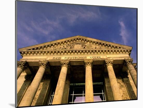 Reichstag, Berlin, Germany-Walter Bibikow-Mounted Photographic Print