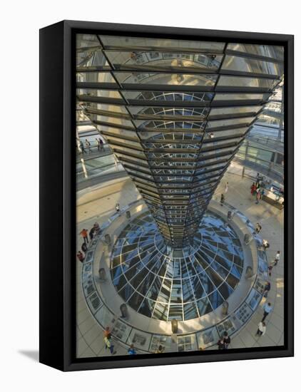 Reichstag Building, Designed by Sir Norman Foster, Berlin, Germany-Neale Clarke-Framed Premier Image Canvas