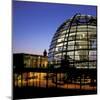 Reichstag Domed Roof, Berlin, Germany-Walter Bibikow-Mounted Photographic Print