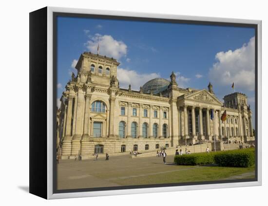 Reichstag Parliament Building, Berlin, Germany, Europe-Neale Clarke-Framed Premier Image Canvas