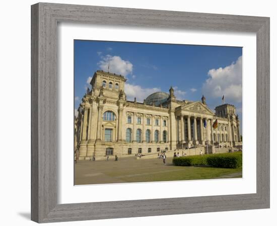 Reichstag Parliament Building, Berlin, Germany, Europe-Neale Clarke-Framed Photographic Print