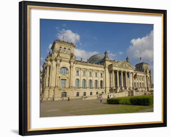 Reichstag Parliament Building, Berlin, Germany, Europe-Neale Clarke-Framed Photographic Print