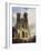 Reims Cathedral, Painting by David Roberts (1796-1864)-David Roberts-Framed Giclee Print