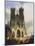 Reims Cathedral, Painting by David Roberts (1796-1864)-David Roberts-Mounted Giclee Print