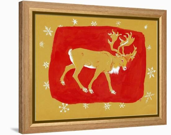 Reindeer, 1960s-George Adamson-Framed Premier Image Canvas