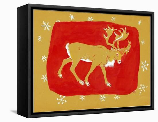 Reindeer, 1960s-George Adamson-Framed Premier Image Canvas