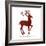 Reindeer 1-Erin Clark-Framed Giclee Print