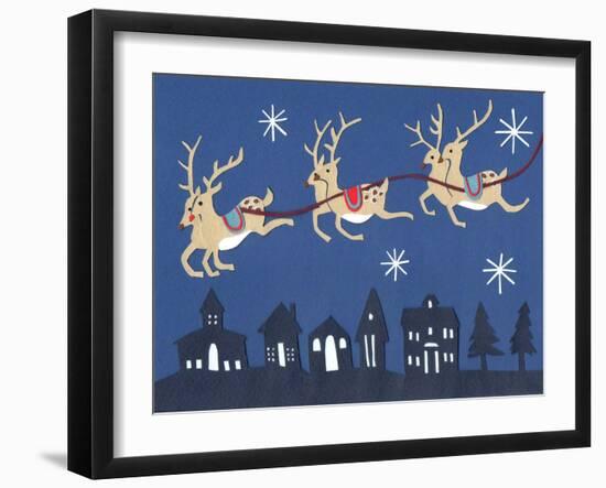 Reindeer, 2014-Isobel Barber-Framed Giclee Print