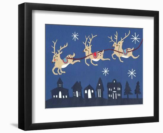 Reindeer, 2014-Isobel Barber-Framed Giclee Print