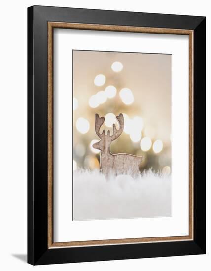 Reindeer - a Christmas Decoration-Petra Daisenberger-Framed Photographic Print