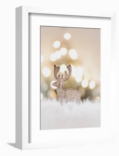 Reindeer - a Christmas Decoration-Petra Daisenberger-Framed Photographic Print