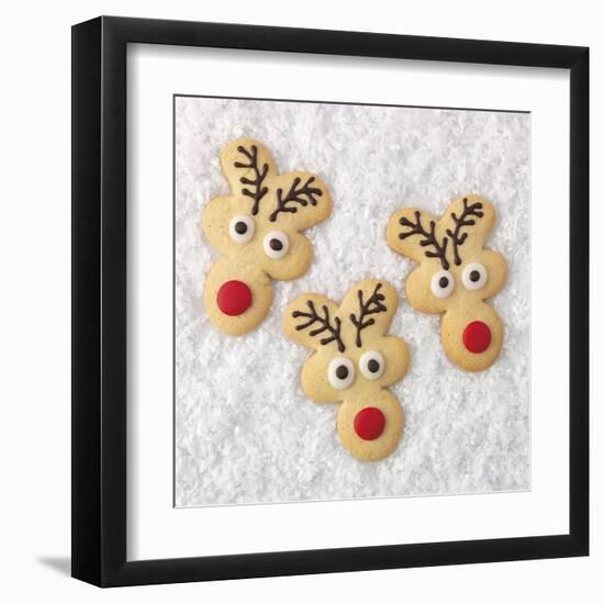 Reindeer Biscuits-Assaf Frank-Framed Giclee Print