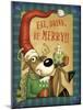 Reindeer Cocoa-Margaret Wilson-Mounted Giclee Print