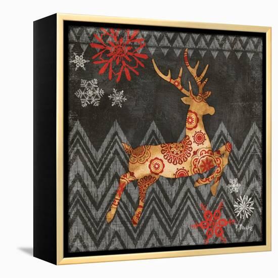 Reindeer Dance I-Paul Brent-Framed Stretched Canvas