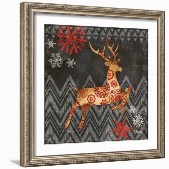 Reindeer Dance I-Paul Brent-Framed Art Print