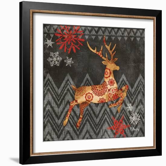 Reindeer Dance I-Paul Brent-Framed Art Print