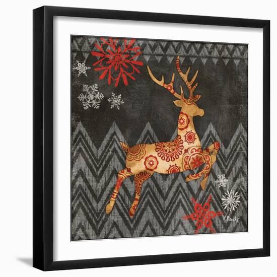 Reindeer Dance I-Paul Brent-Framed Art Print