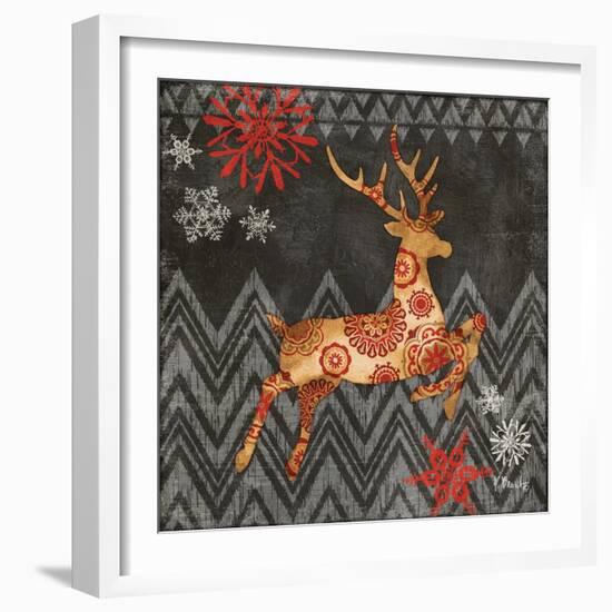 Reindeer Dance I-Paul Brent-Framed Art Print