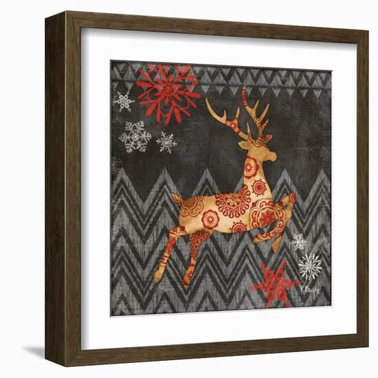 Reindeer Dance I-Paul Brent-Framed Art Print