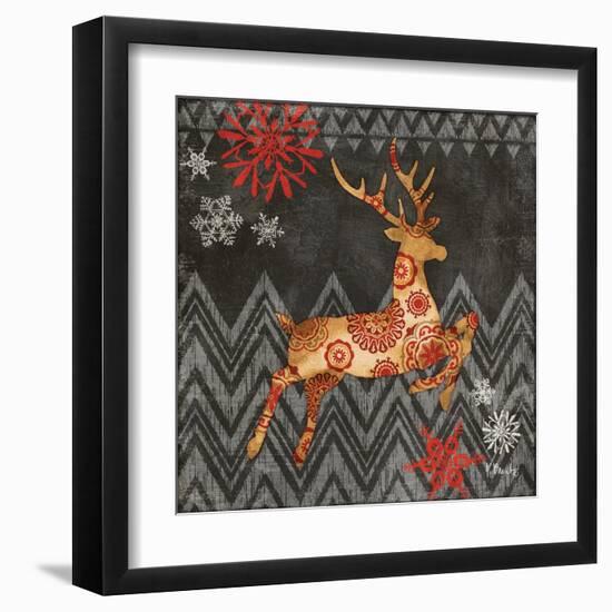 Reindeer Dance I-Paul Brent-Framed Art Print