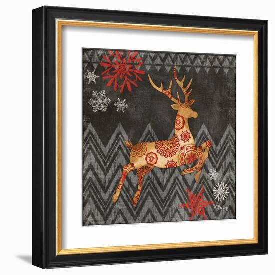 Reindeer Dance I-Paul Brent-Framed Art Print