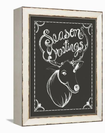 Reindeer in Chalk-Ali Lynne-Framed Premier Image Canvas