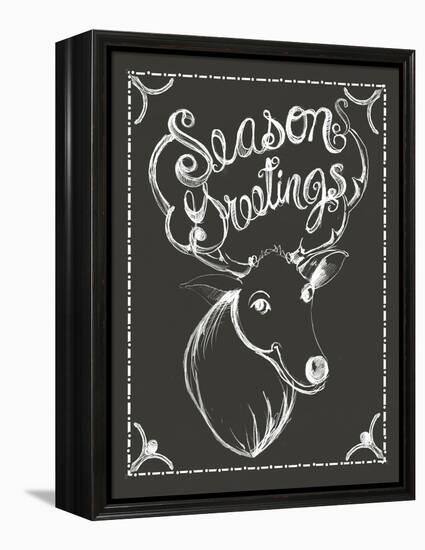 Reindeer in Chalk-Ali Lynne-Framed Premier Image Canvas