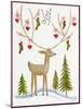 Reindeer Joy-Beverly Johnston-Mounted Giclee Print