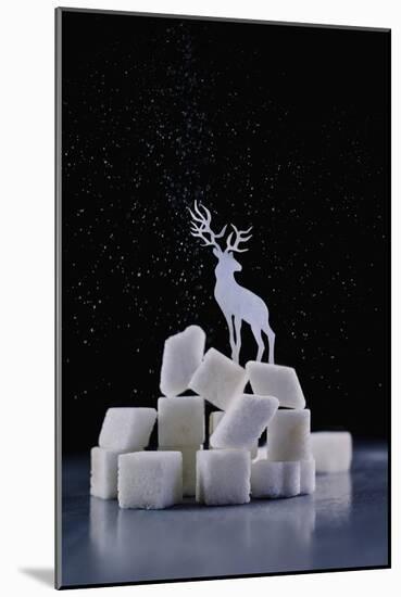 Reindeer (Powdered Sugar)-Dina Belenko-Mounted Giclee Print